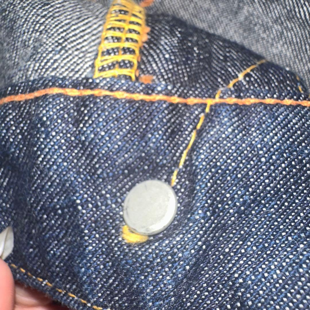 エビス ドナン ショートパンツ 27インチ デニム 濃紺 カモメ