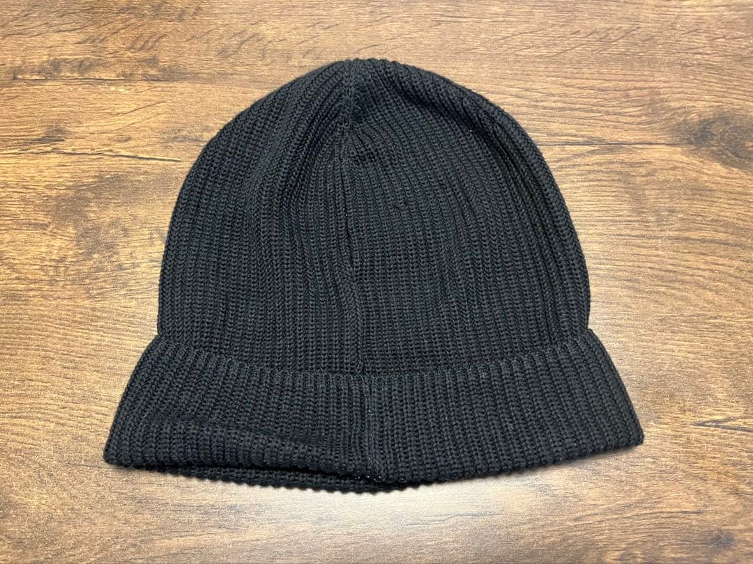 Moncler ニット帽　ブラック