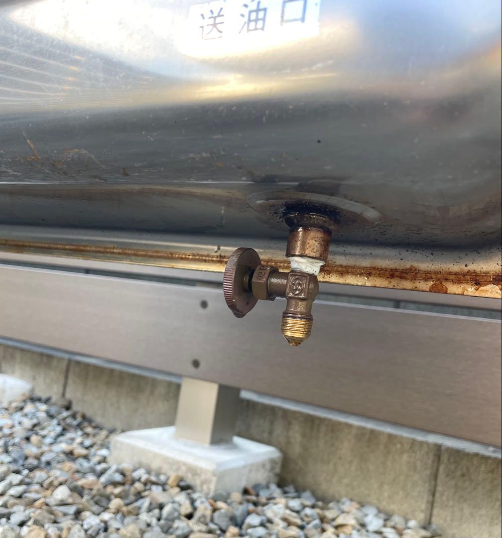 ステンレス灯油タンク【清掃済み】約90 L 中古