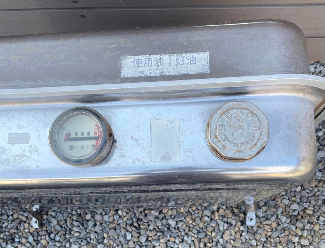 ステンレス灯油タンク【清掃済み】約90 L 中古