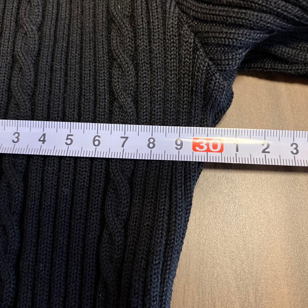 M'sニットトップス チェック柄スカート 38