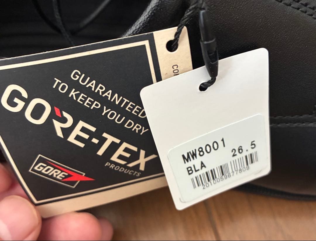 madras Walkメンズ MW8001ビジネスシューズ 防水 ゴアテックス