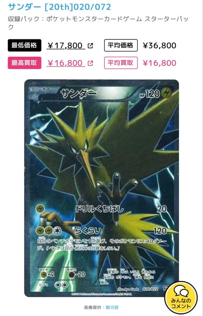 サンダー 20th sr仕様