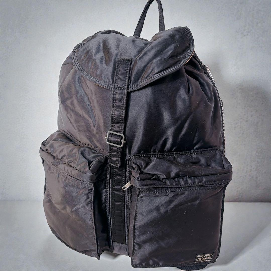 美品　PORTER TANKER ブラック リ
