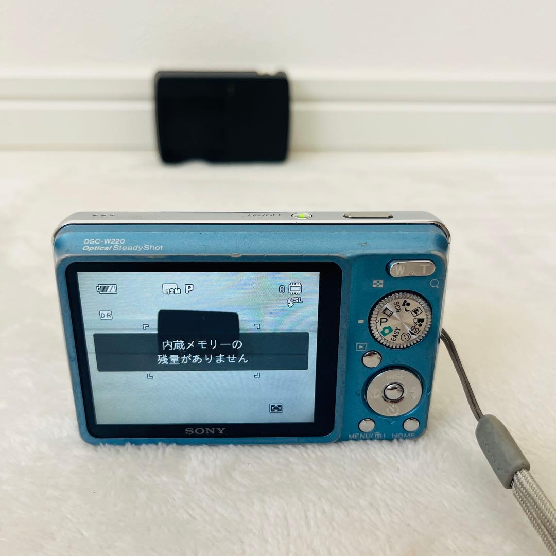 Sony Cyber-shot DSC-W220 デジカメ 動作品