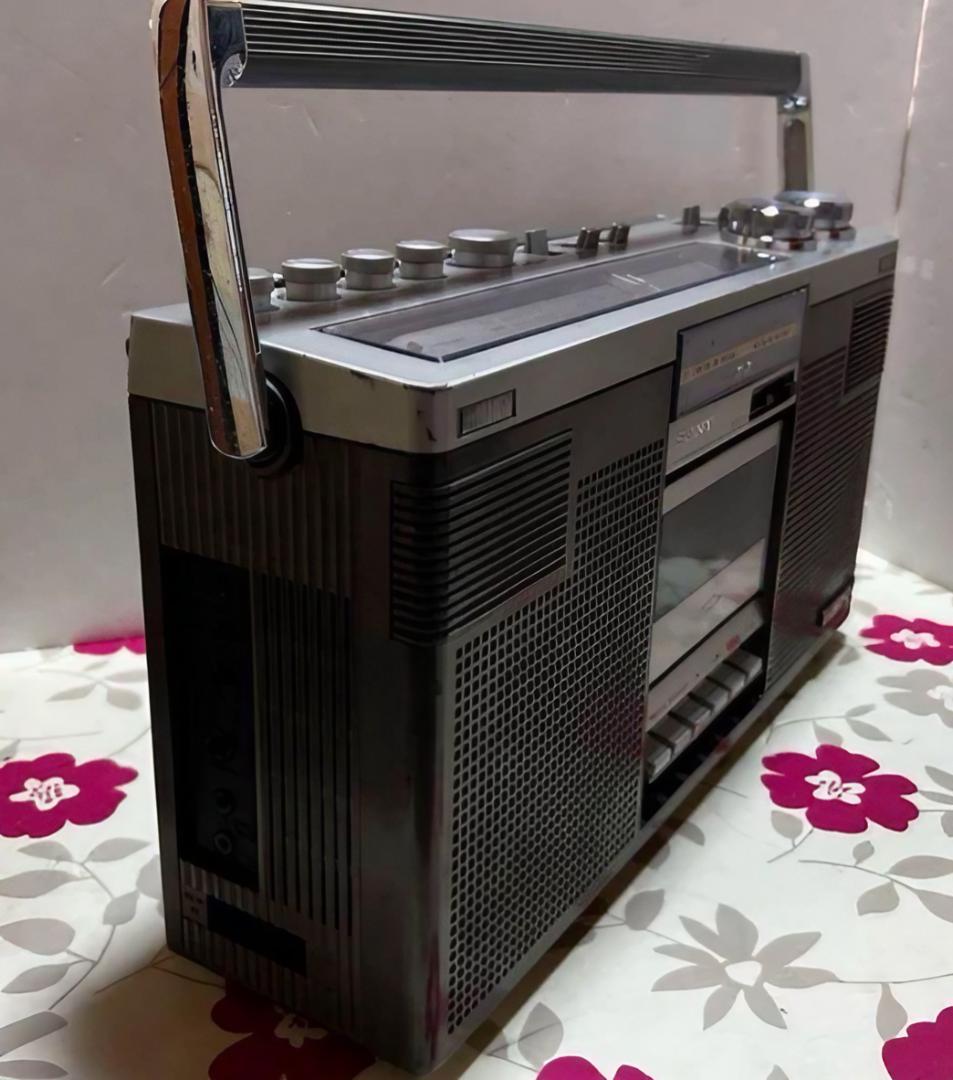 希少 動作良好 SONYラジカセ、ZILBAP、CFS−V1