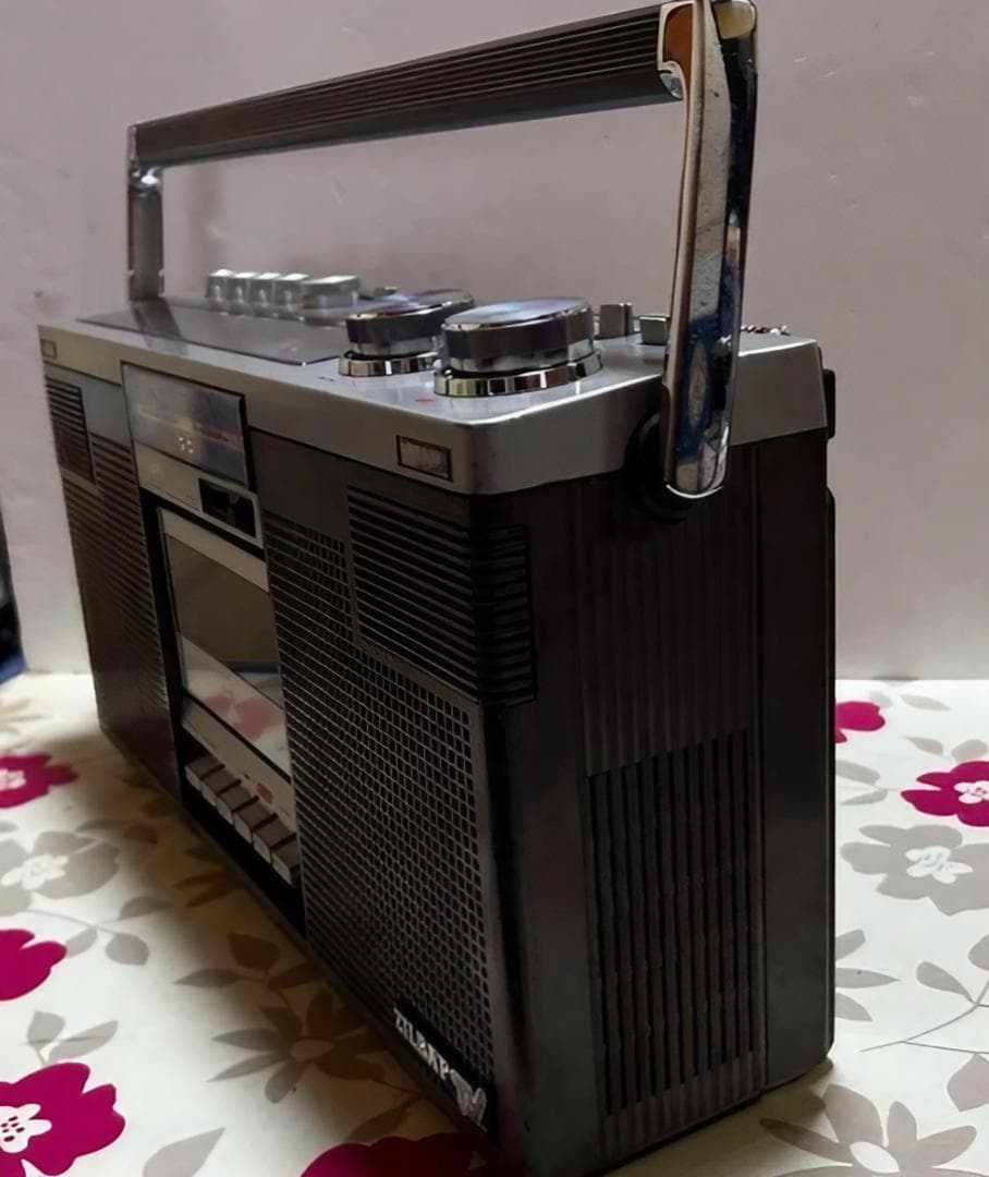 希少 動作良好 SONYラジカセ、ZILBAP、CFS−V1