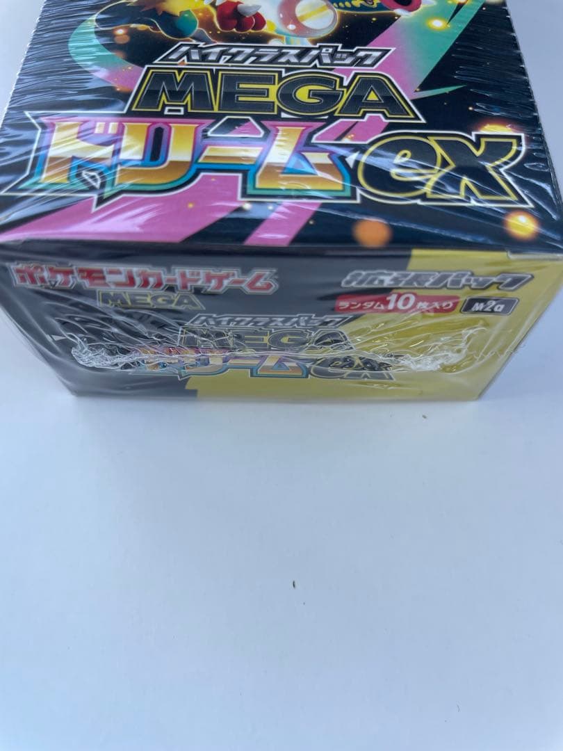 【新品未開封】ポケモンカードゲーム MEGAドリームex 1BOX シュリンク付