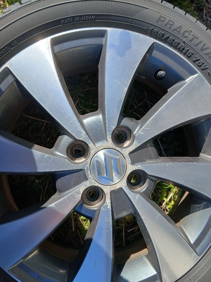 ワゴンRスティングレー純正ホイール