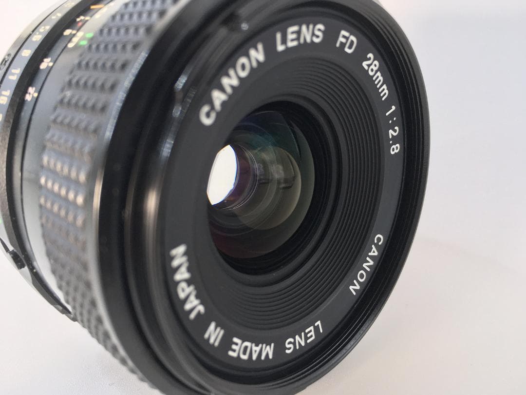 Canon New FD 28mm F2.8 キャノンレンズ #1910