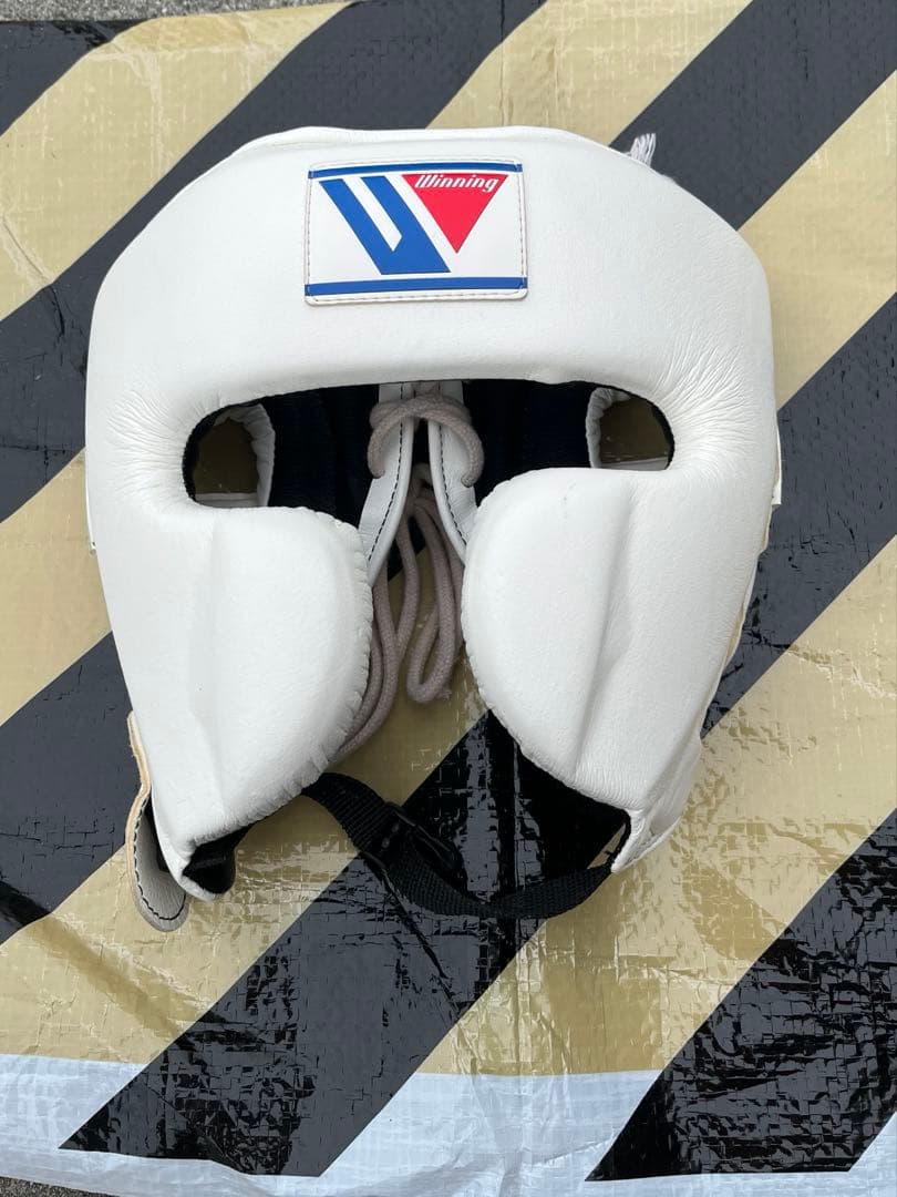 で*ん様 ボクシング ヘッドギア オープンフェイス Mサイズ