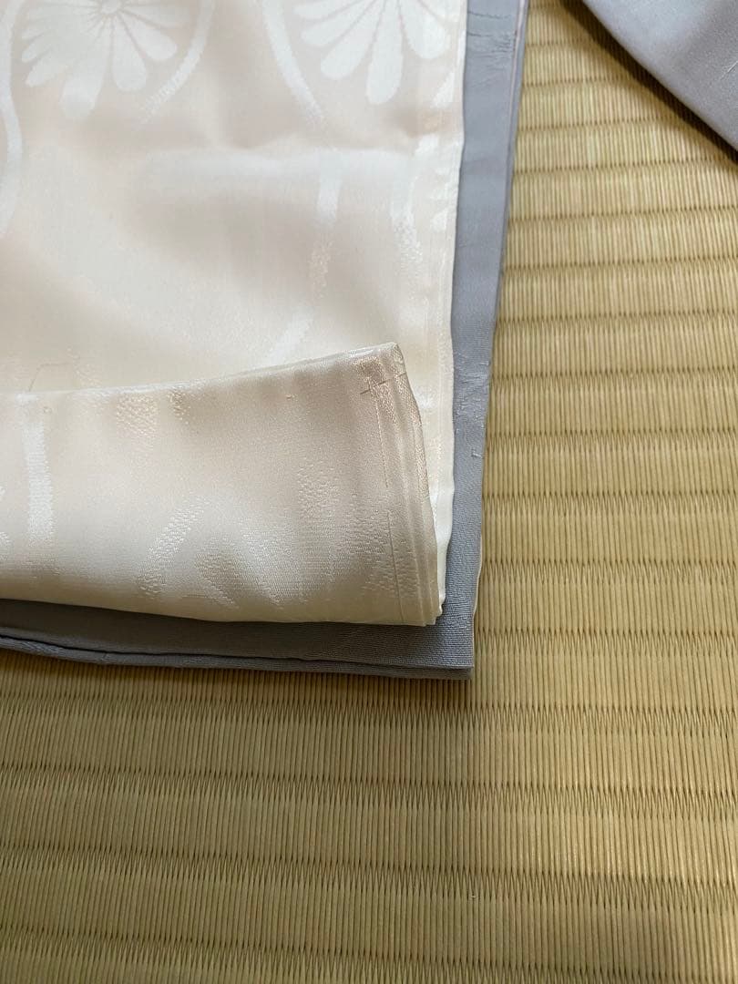 【着物5点セット】袷　色無地　水色　ママ着物　入学　卒業　お茶会