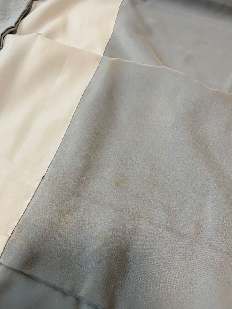 【着物5点セット】袷　色無地　水色　ママ着物　入学　卒業　お茶会