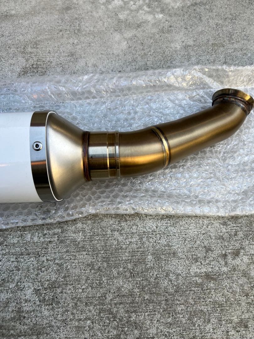 KTM スモールDUKE ARROWスリップオンサイレンサー ホワイト