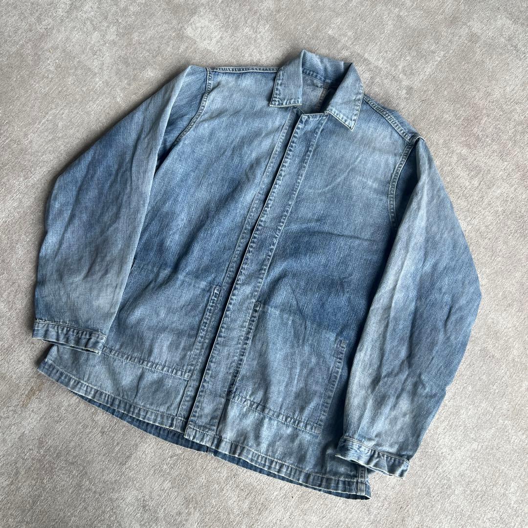 A.PRESSE アプレッセ デニムジャケットNAVY Denim Jacket