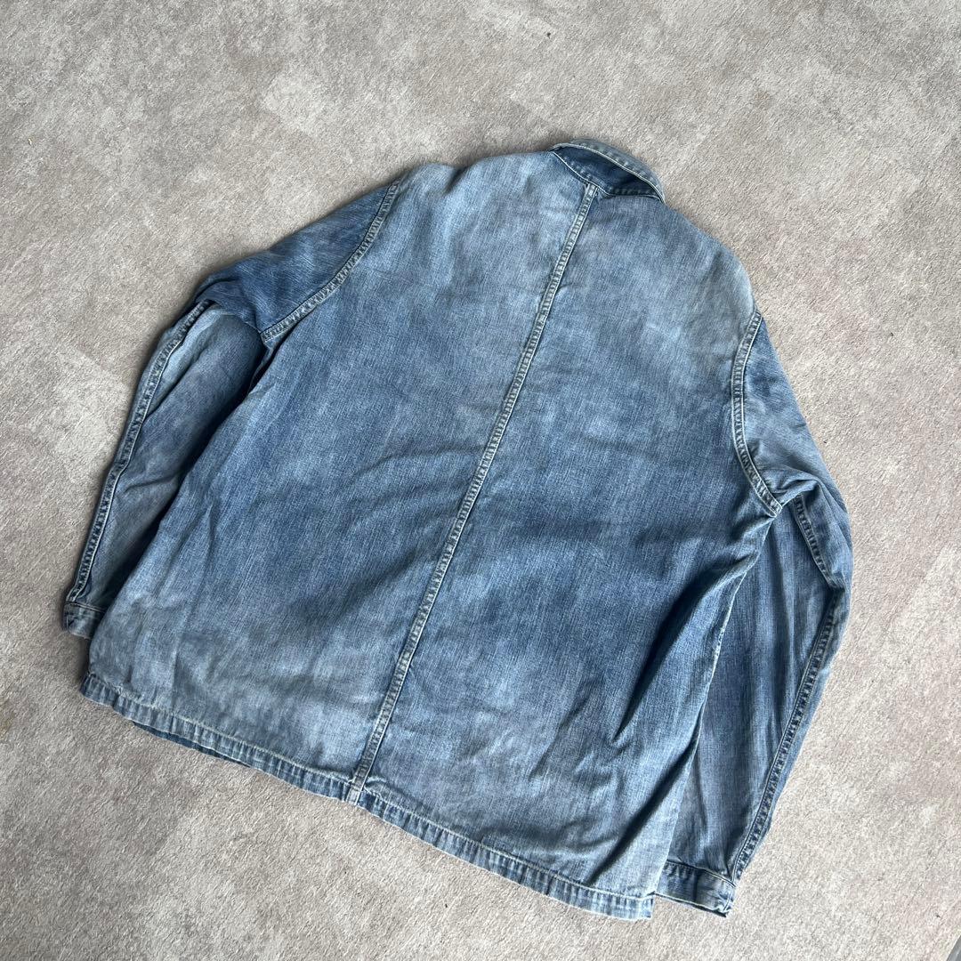 A.PRESSE アプレッセ デニムジャケットNAVY Denim Jacket