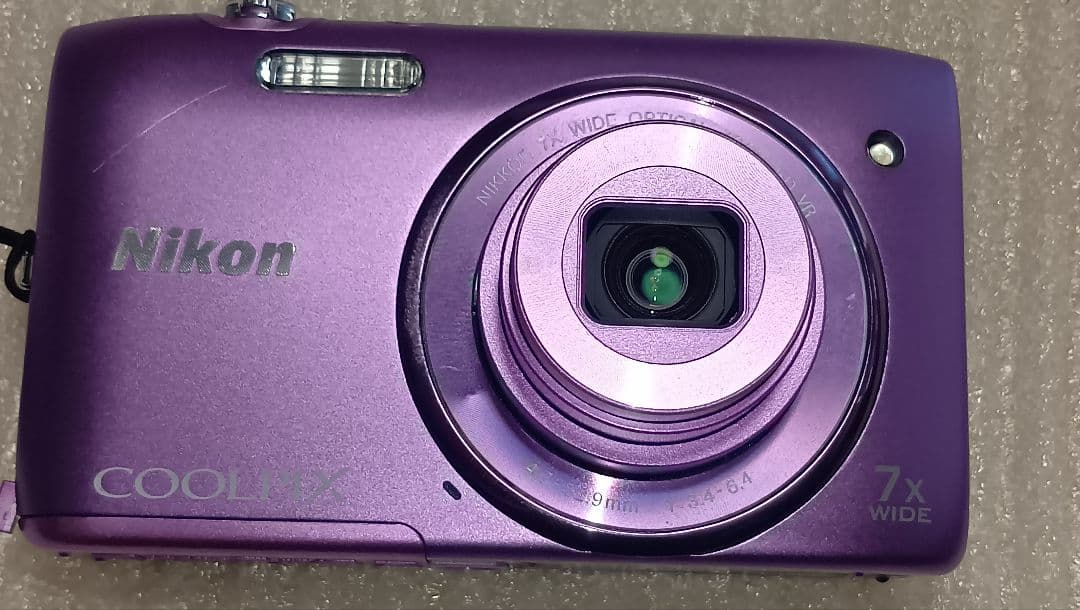 Nikon COOLPIX 紫色 7倍ズーム