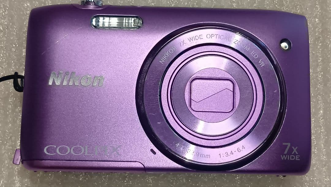 Nikon COOLPIX 紫色 7倍ズーム
