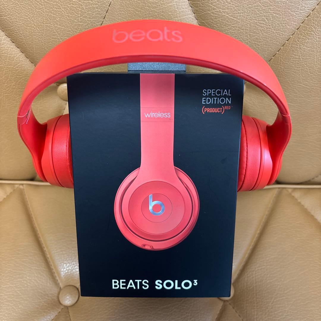 BEATS SOLO3ソロ3ヘッドフォンCitrusRed赤