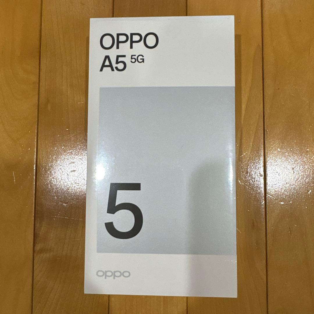 【新品未開封】OPPO A5 5G 128GB 本体 グリーン