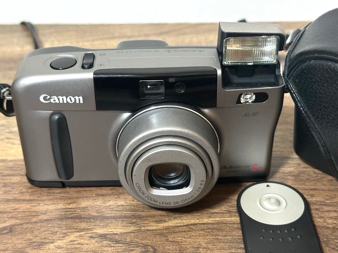 キヤノン Autoboy SⅡ スーパー2 リモンコン＆カバー＆電池付き カメラ