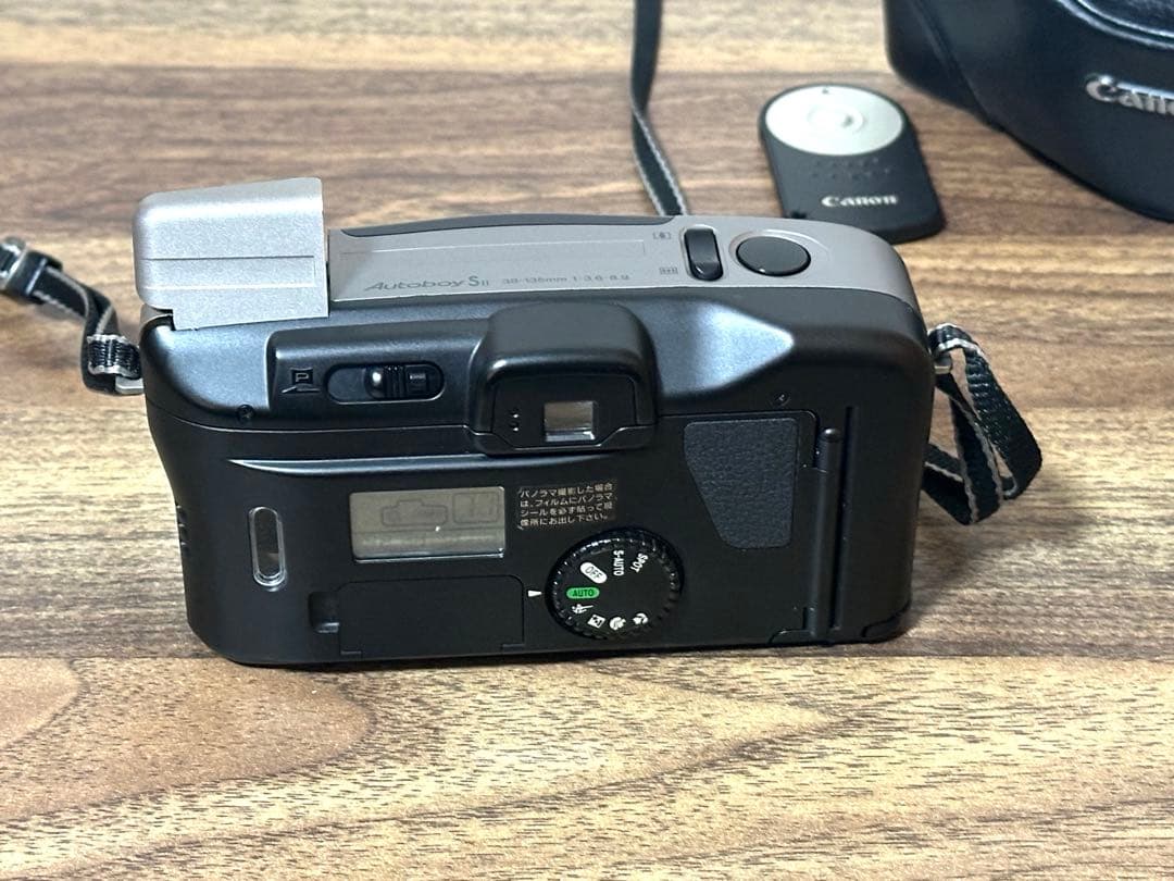 キヤノン Autoboy SⅡ スーパー2 リモンコン＆カバー＆電池付き カメラ
