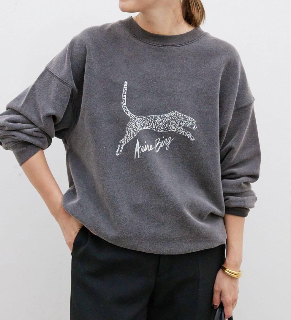 Deuxieme Classe☆ANINE BING LEOPARD SWEAT