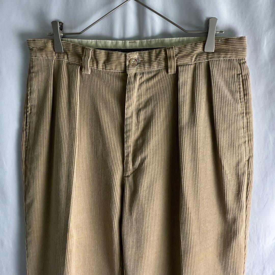 90s POLO CORDS Ralph Lauren 2タック コーデュロイ