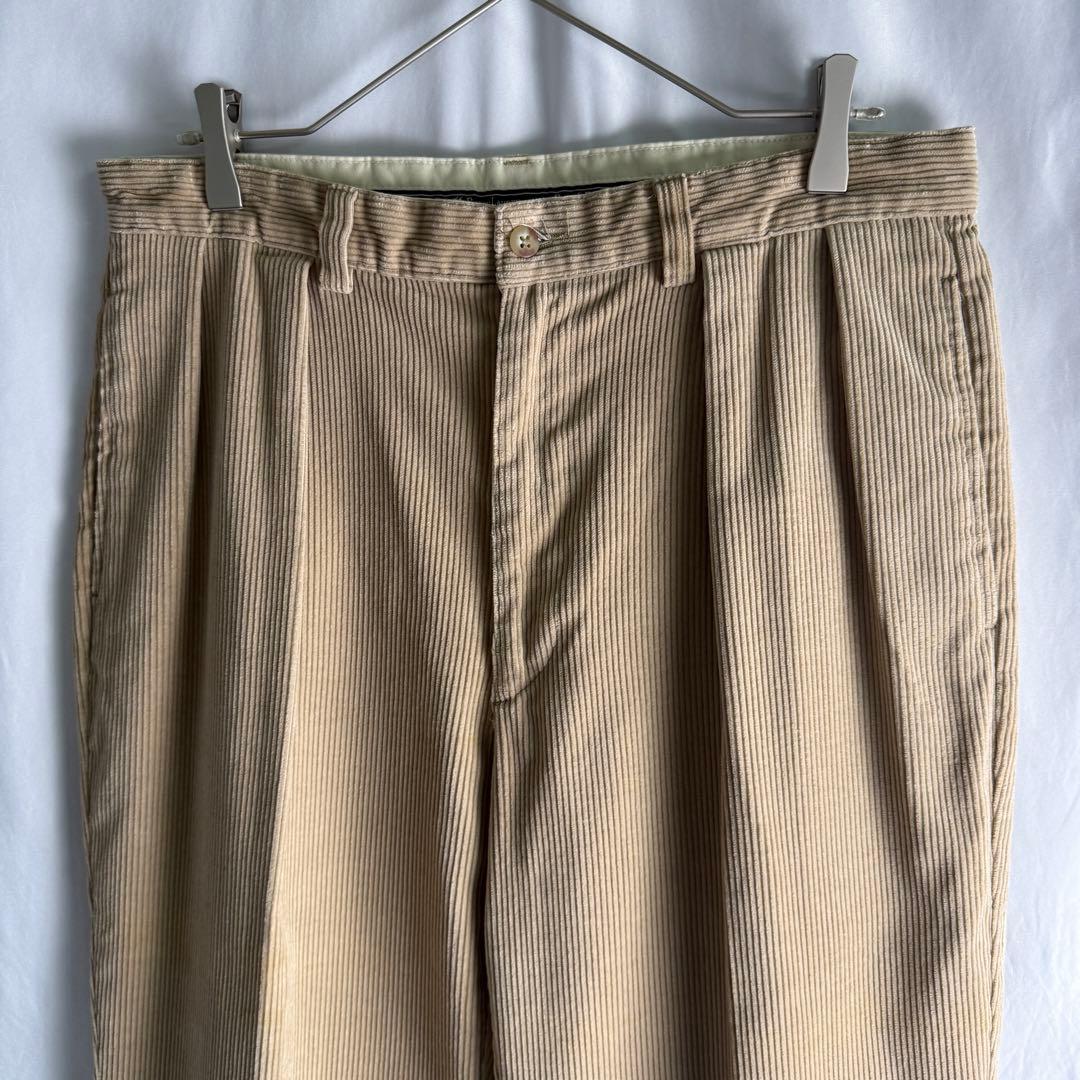 90s POLO CORDS Ralph Lauren 2タック コーデュロイ