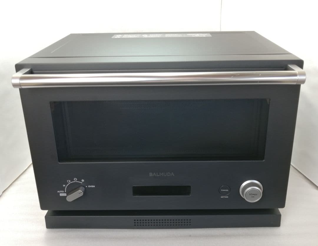 バルミューダデザイン　オーブンレンジ　ブラック　22年製　X
