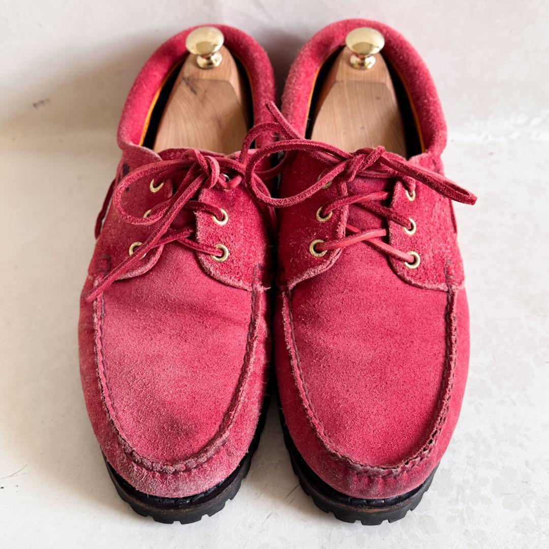 ✨希少カラー✨ティンバーランド 3eye デッキシューズ レッド 28cm