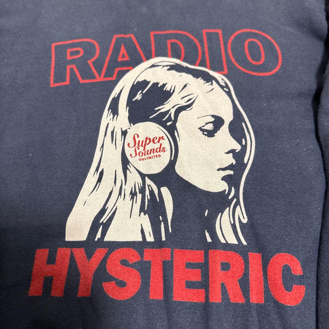 は*な様 HYSTERIC GLAMOUR スウェット フリーサイズ ネイビー