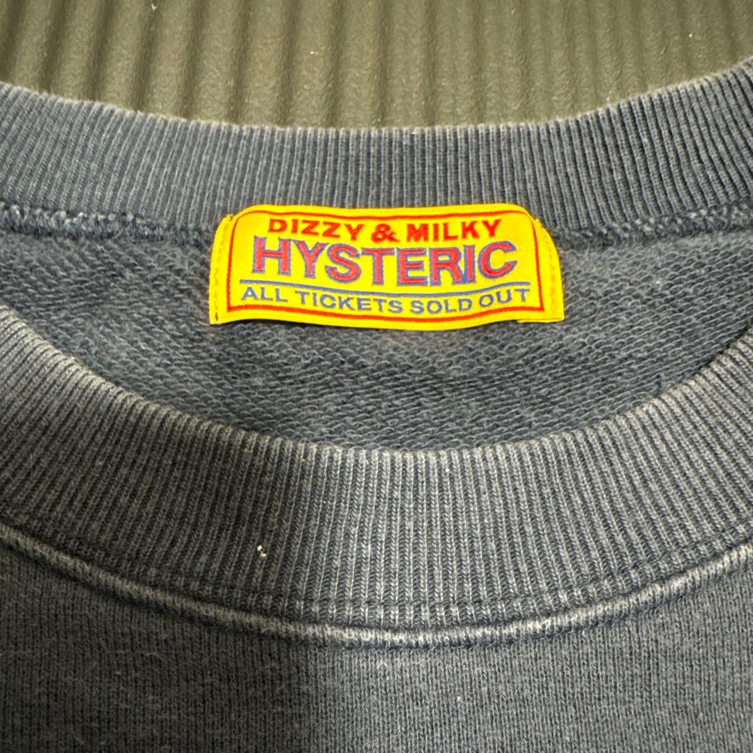 は*な様 HYSTERIC GLAMOUR スウェット フリーサイズ ネイビー