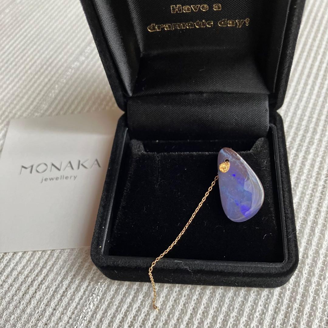 MONAKA jewellery ボルダーオパール　ピアス　片耳