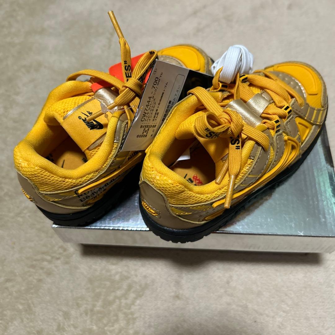 スニーカー NIKE RUBBER DUNK/ OW (TD) Off-White 15cm