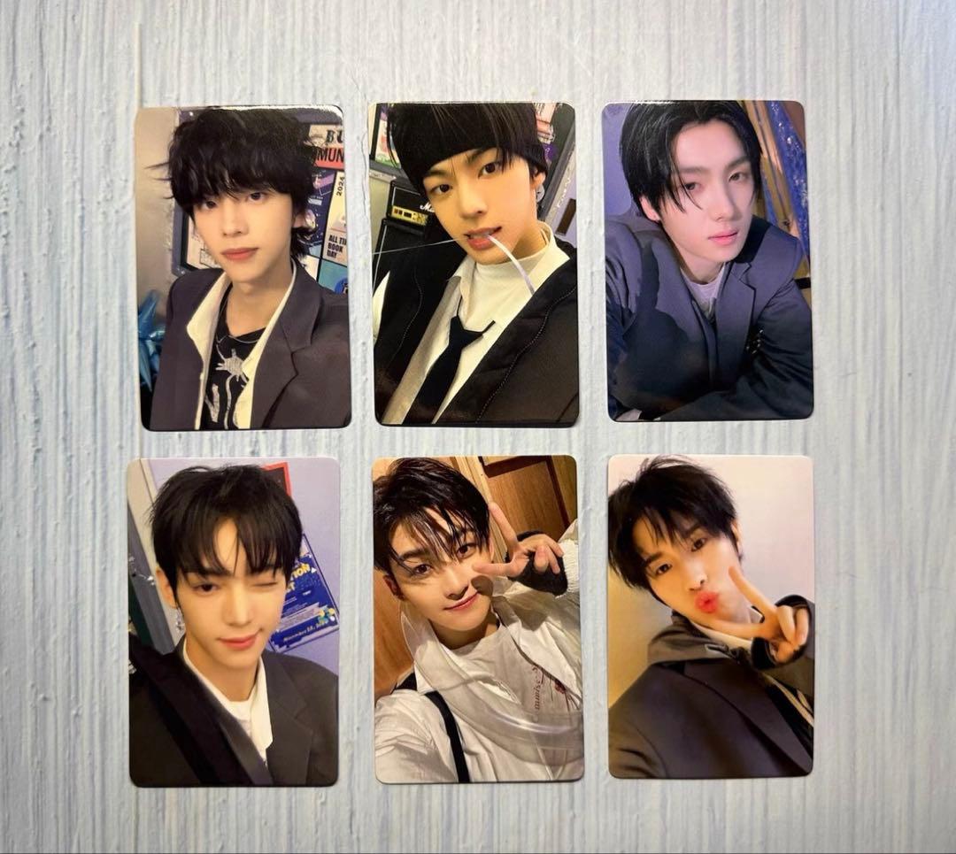 TWS mini3 中華 一直娛 yzy 1.0 トレカ 6枚セツト