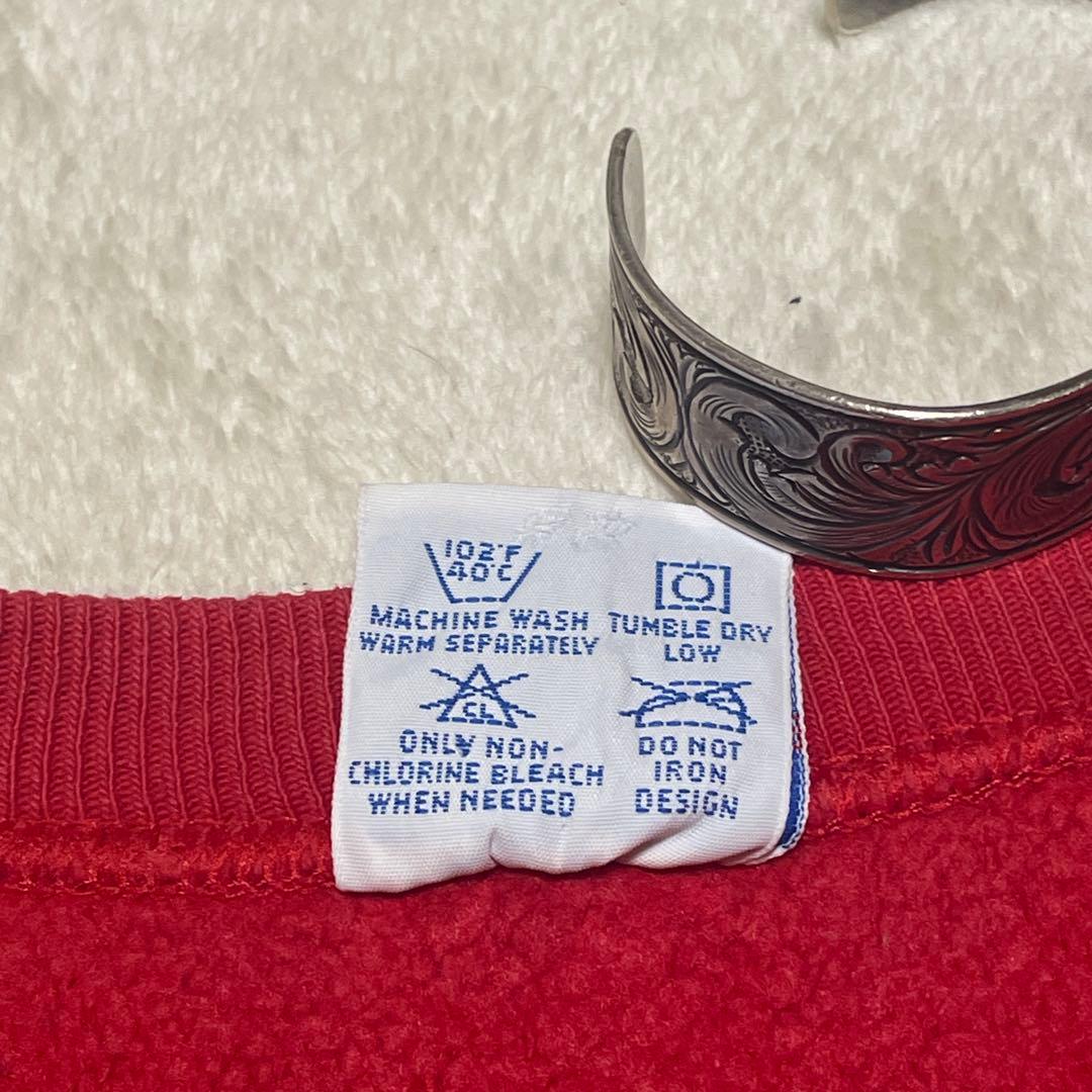 90s USA製 IOWA ナンバーカプセル リバースウィーブ アイオワ