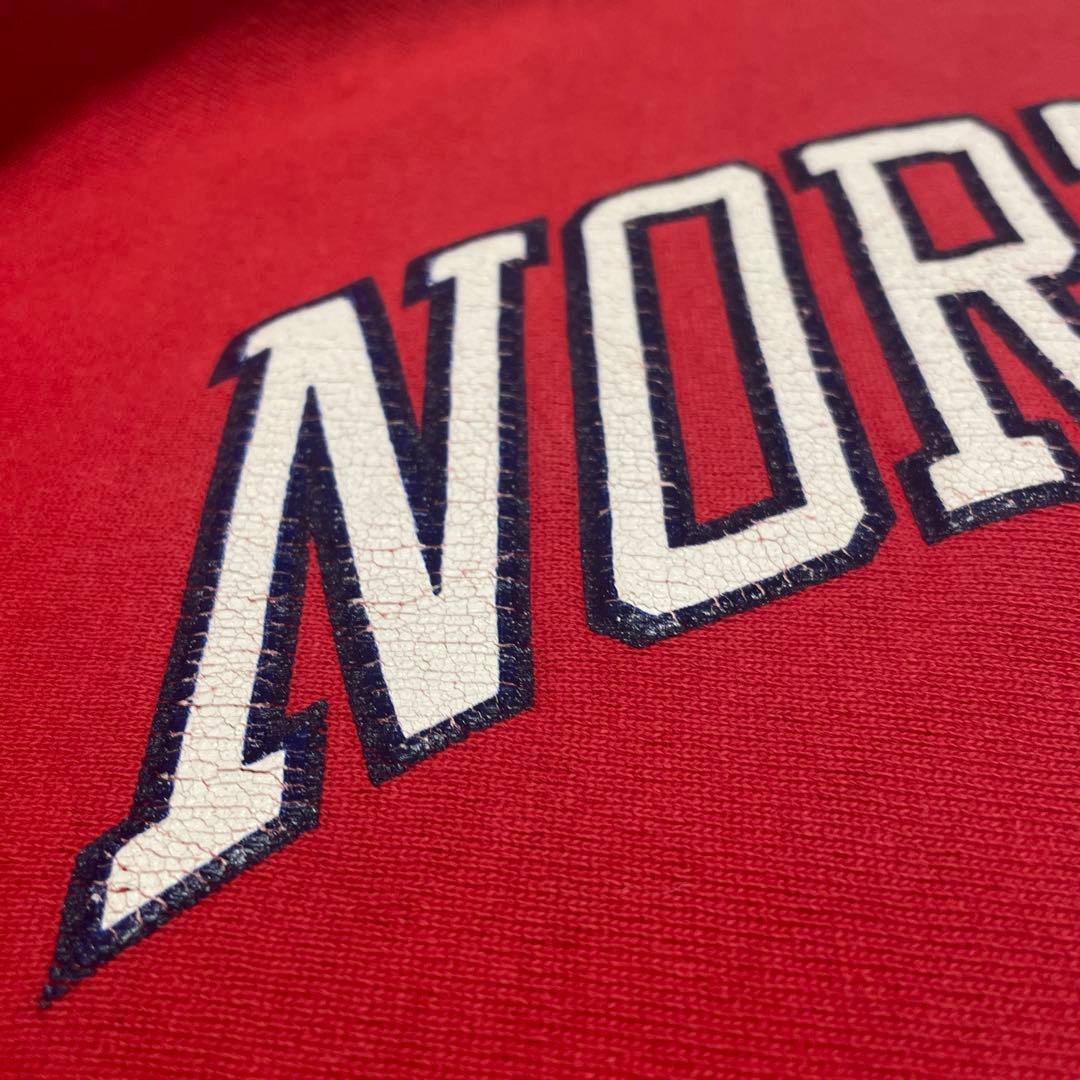 90s USA製 IOWA ナンバーカプセル リバースウィーブ アイオワ