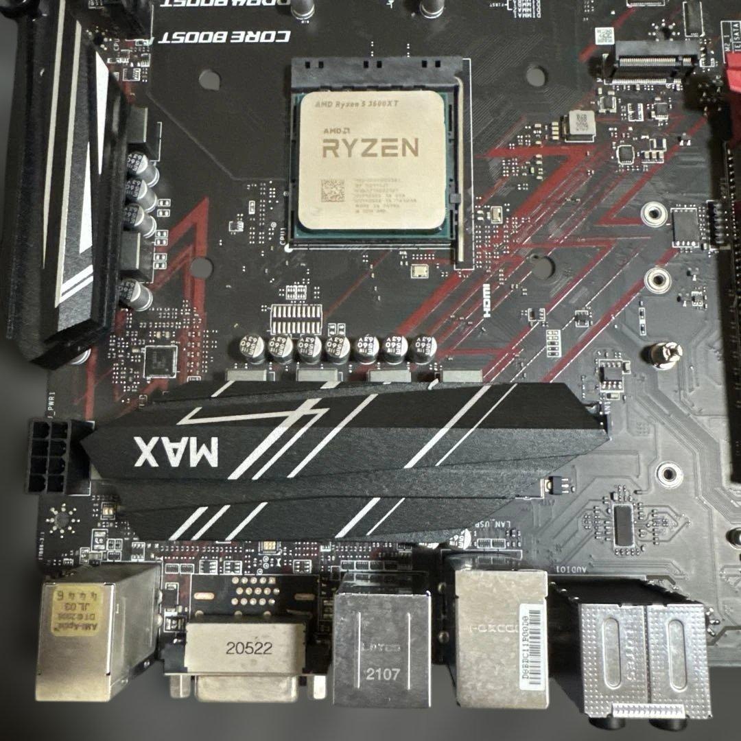 m*価様 チ*ン様 MSI B450 GAMINGPLUS マザーボードとRyz