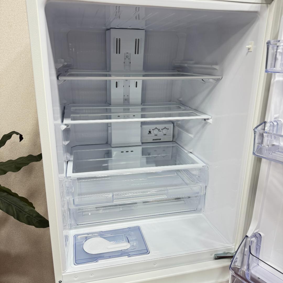 東京23区送料無料　超美品三菱3ドア冷蔵庫　2024年製330L　洗浄/除菌済み