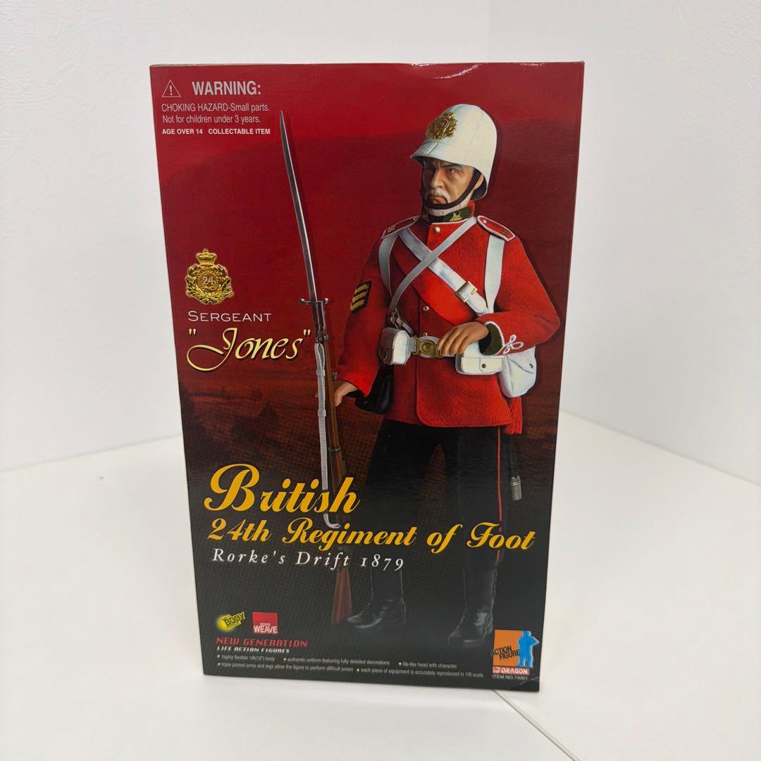【未開封】1/6 イギリス陸軍 第24歩兵連隊 ジョーンズ軍曹 ズールー戦争