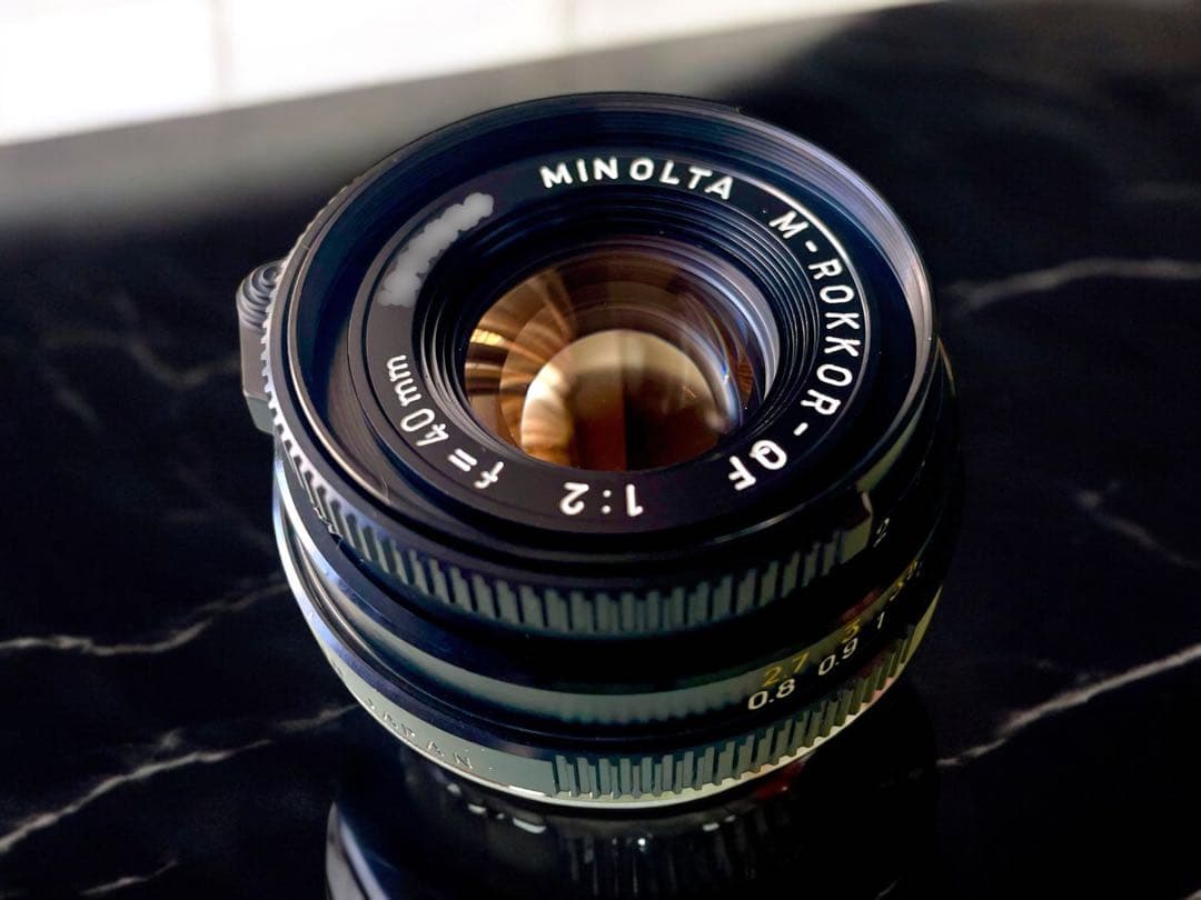 OH済 極上美品　オール純正　M-ROKKOR 40mm QF ライカ
