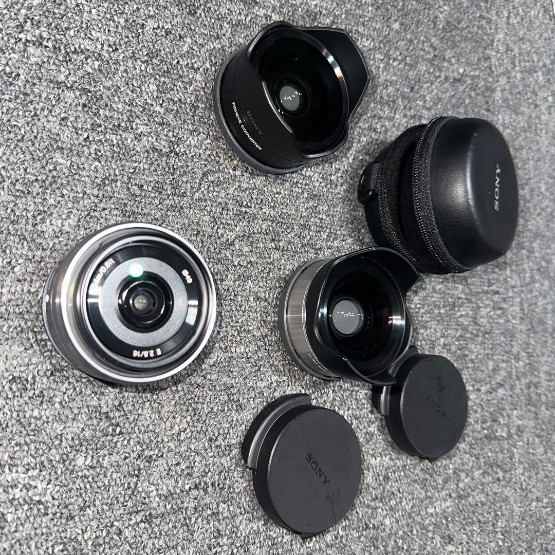 レンズ(単焦点) SONY SEL16F28 VCL-ECU1 VCL-ECF2