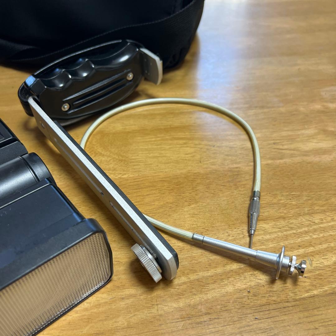 Nikon ニコン　FA フラッシュ　レンズ　フィルム　美品　バック　ケース　革