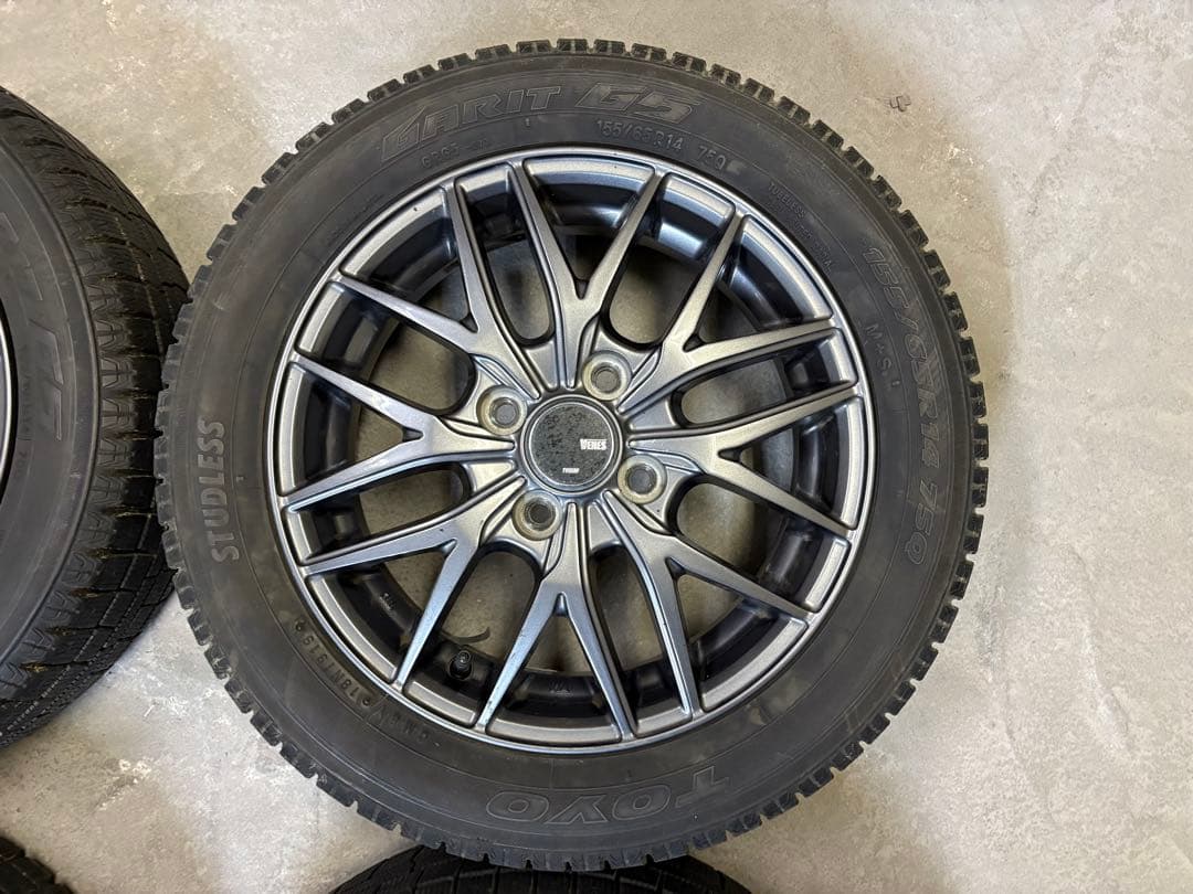 BF☆SMVENESアルミ/スタッドレス2本②