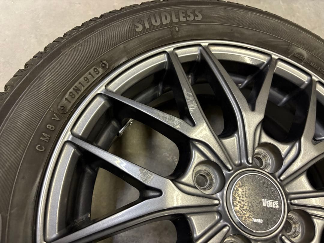 BF☆SMVENESアルミ/スタッドレス2本②