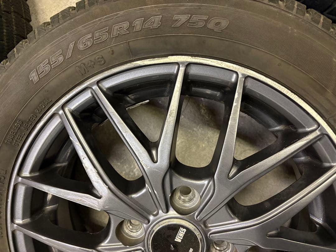 BF☆SMVENESアルミ/スタッドレス2本②