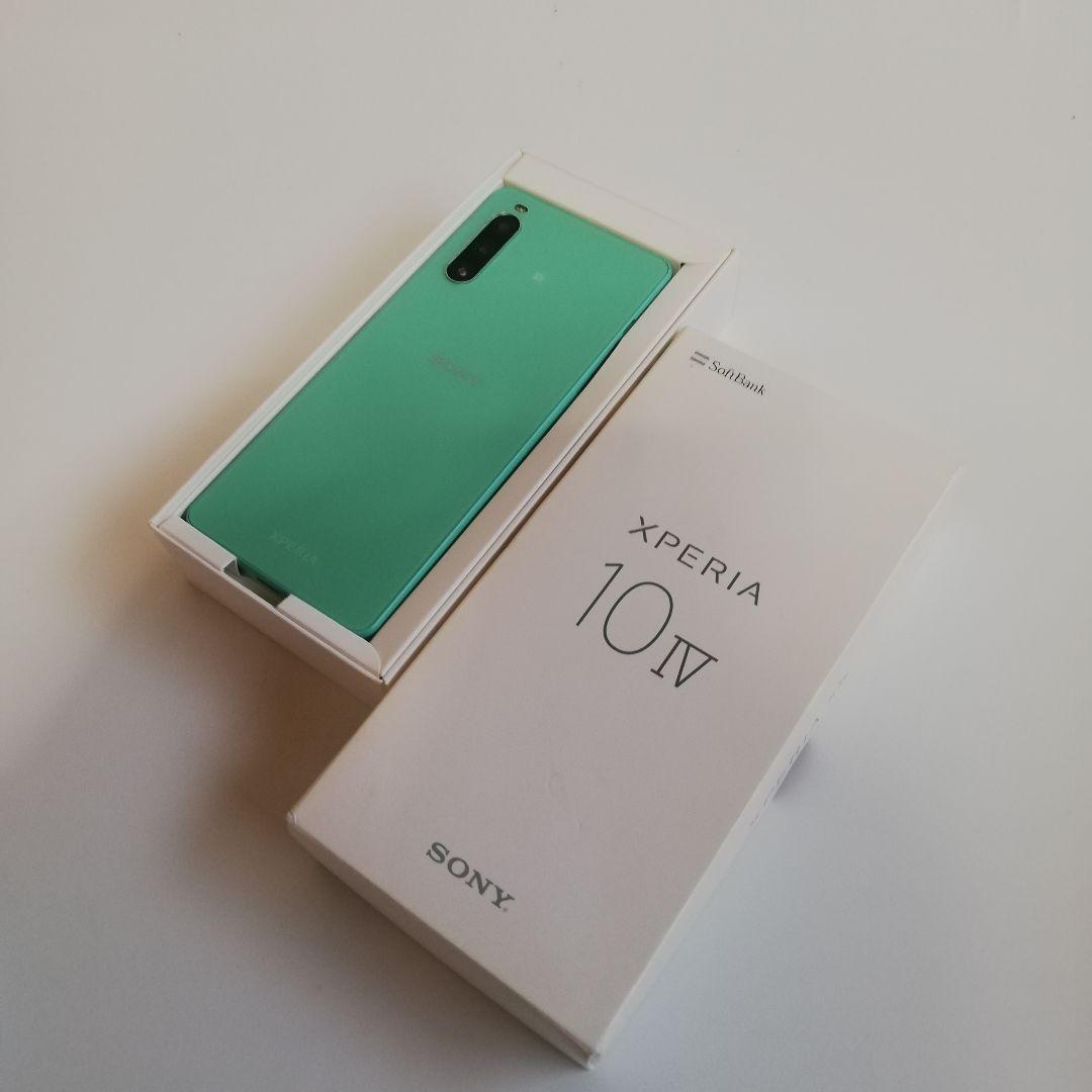 【SIMフリー】Xperia 10 Ⅳ A202so ミントカラー 利用制限〇