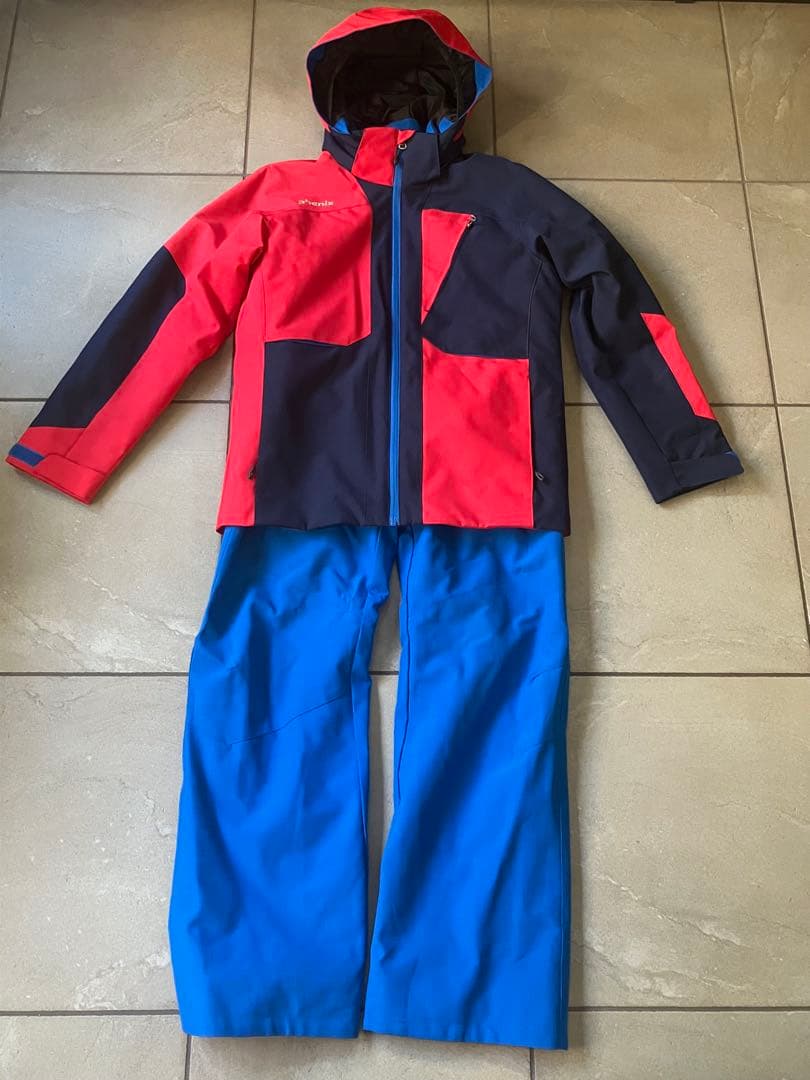 phenix スキーウェア　160 フェニックス　赤紺青
