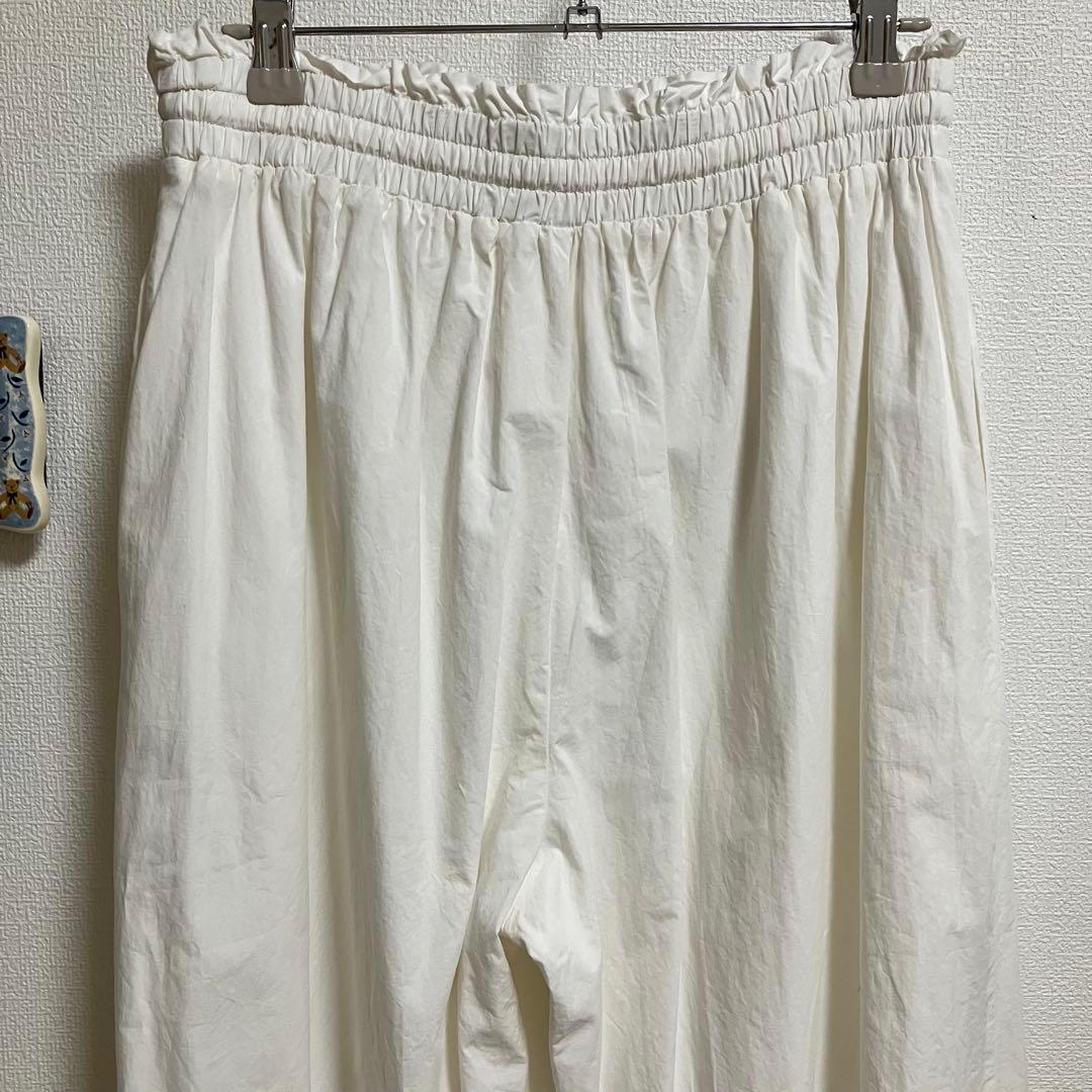 Dot & Stripes ブロードレースピンタックフリルパンツ